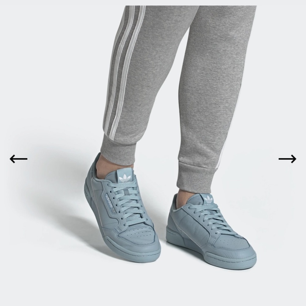 Adidas - Ash Grey Continental 80
